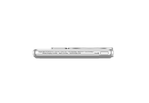 Външна батерия Verbatim Charge 'n' Go 2C Power Bank Magnetic Wireless 5000mAh with 2 USB-C Cables & Stand Silver