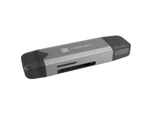 Аксесоар Natec Scarab 3 USB-C/USB-A 3.2 Gen.1 SD/Micro SD Card reader