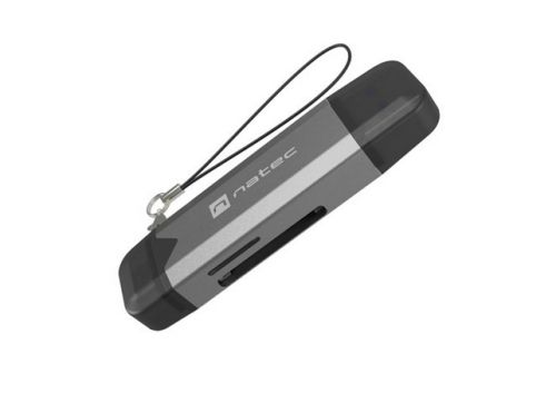 Аксесоар Natec Scarab 3 USB-C/USB-A 3.2 Gen.1 SD/Micro SD Card reader