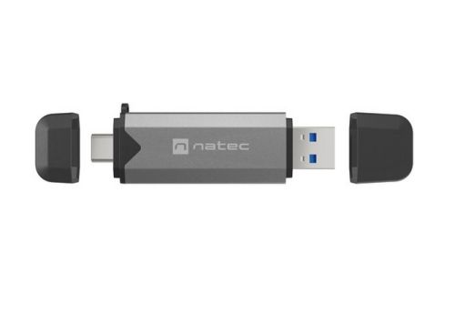 Аксесоар Natec Scarab 3 USB-C/USB-A 3.2 Gen.1 SD/Micro SD Card reader