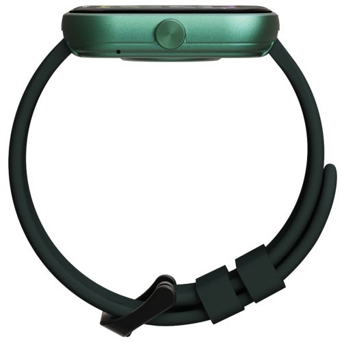Часовник HiFuture Lume Dark Green, 1.85 " IPS, Powered by Dual Core, Aerospace-Grade Ultra Light Aluminum Frame, Bluetooth Call, 3D User Interface, 1ATM Waterproof, 24/7 True Heart Rate & Blood Oxygen Sensor, 100+ Sports Mode, Up to 7 days daily use