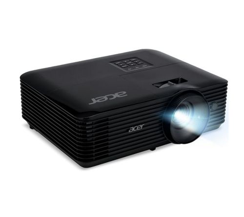 Мултимедиен проектор Acer Projector X1128H, DLP, SVGA (800x600), 4800 ANSI Lumens, 20 000:1, 1.1x, 3D ready, 40 degree Auto keystone, ACpower on, HDMI 1.4, VGA, RCA, USB(Type A), Audio in, Speaker 3W, 2.7kg, 2Y, Black