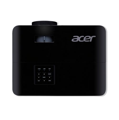 Мултимедиен проектор Acer Projector X1128H, DLP, SVGA (800x600), 4800 ANSI Lumens, 20 000:1, 1.1x, 3D ready, 40 degree Auto keystone, ACpower on, HDMI 1.4, VGA, RCA, USB(Type A), Audio in, Speaker 3W, 2.7kg, 2Y, Black
