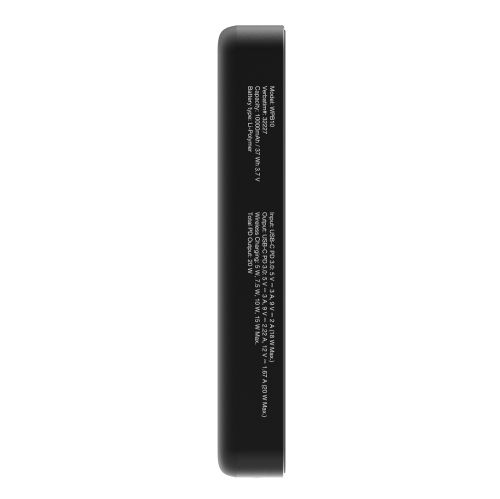 Външна батерия Verbatim Charge 'n' Go Essentials Power Bank Magnetic Wireless 10000mAh Black