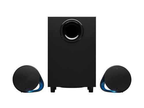 Аудио система Logitech G560 Lightsync PC Gaming Speakers, 240W Peak (120W RMS), USB, 3.5mm, Bluetooth 4.1, Headphone Jack, Subwoofer, Black
