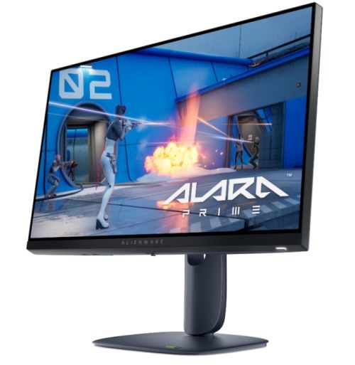 Монитор Dell Alienware AW2525HM, 25" LED, IPS AG, Full HD ( 1920 x 1080 ), 0.05 ms GtG, AMD FreeSync, NVIDIA G-SYNC, 1000:1, 400 cd/m2, 320Hz, HDMI, DP, USB 5Gbps, USB-A, Height Adjustable, Pivot, Swivel, Tilt, Black