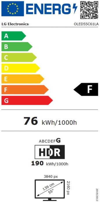 Телевизор LG OLED55C61LA, 55" OLED evo, 4K (3840 x 2160), DVB-C/T2/S2, Alpha 11 AI 4K Gen3, 120Hz Native (VRR 165Hz), ThinQ AI, HDR10, NVIDIA G-SYNC, AMD FreeSync, Dolby Vision, Dolby Atmos, AI Agent, Wi-Fi 6E, Bluetooth, eARC (HDMI 2), USB, Airplay 2, CI