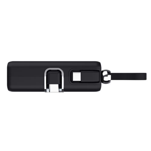 Външна батерия TRUST Pacto 5000 mAh Pocket Powerbank Black