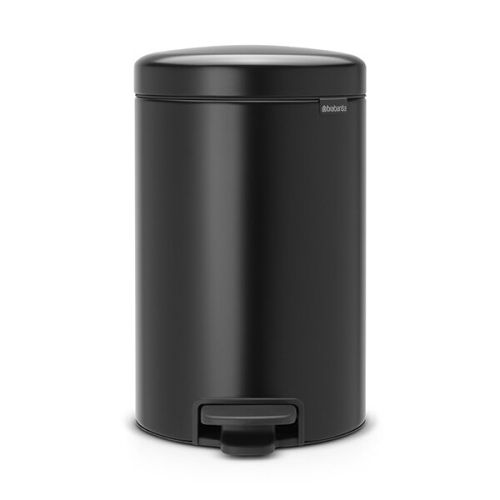 Кош за смет с педал Brabantia NewIcon 12L, Matt Black