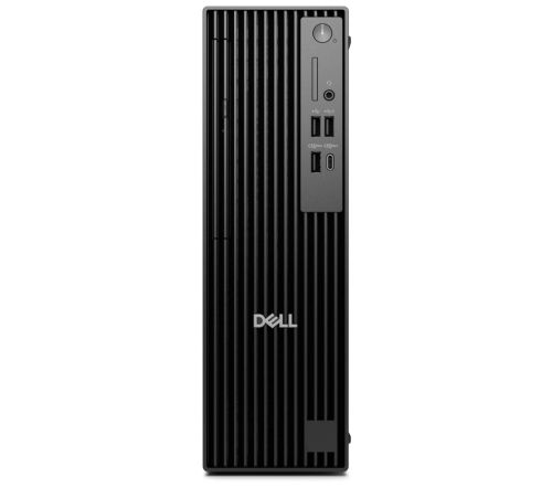 Настолен компютър Dell Pro Slim Plus QBS1250, Intel Core Ultra 5 235 (13 TOPS NPU, 14 cores, up to 5.0GHz), 16GB: 1 x 16GB, DDR5, up to 5600 MT/s, 512GB SSD TLC, Integrated Graphics, Wi-Fi 6E, Keyboard&Mouse, 260W, Win 11 Pro, 3Y PS