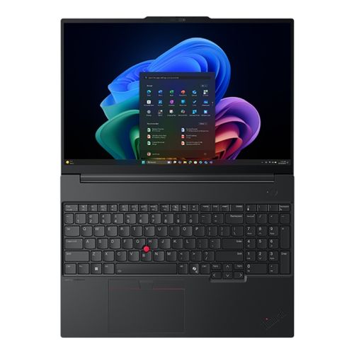 Лаптоп Lenovo ThinkPad E16 G4 Intel Core Ultra 7 355 (up to 4.7GHz, 12MB), 16GB DDR5-5600, 1TB SSD, 16" WUXGA (1920x1200) IPS AG,  Intel Graphics, FHD 1080p&IR Cam, Backlit KB, WLAN, BT, FPR, DOS, 3Y Onsite