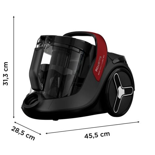 Прахосмукачка Rowenta RO7B13EA Green Force Cyclonic Max 900W, crevice, sofa