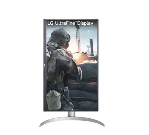 Монитор LG 27UP650K-W, 27" UHD 4K IPS AG, DCI-P3 95%, UltraFine, 5ms, 1200:1, Mega DFC, 400 cd/m2, 3840x2160, HDR 10, VESA Display HDR 400, HDMI, DisplayPort, Headphone out, Height Adjustable,Pivot Tilt, Reader Mode