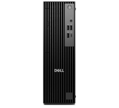 Настолен компютър Dell Pro Slim QCS1250, Intel Core Ultra 7 265 (13 TOPS NPU, 20cores, up to 5.3GHz), 16GB: 1x16GB, DDR5, up to 5600 MT/s, 512GB SSD TLC, Integrated Graphics, Keyboard&Mouse, 180W, Win 11Pro, 3Y PS