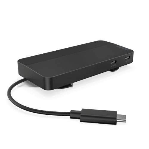 Докинг станция Lenovo USB-C Dual Display Travel Dock (w/ adapter)