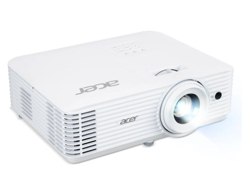 Мултимедиен проектор Acer Projector X1528Ki, DLP, FHD (1920x1080), 5200 ANSI Lumens, 17 000:1, 1.1x, 3D ready, HDMI 1.4x2, USB 2.0 (Type A), DC Out (5V/1.5A, USB-A), RS232, RGB, Speaker 3W, Wireless dongle included, 2.9Kg, 2Y, White