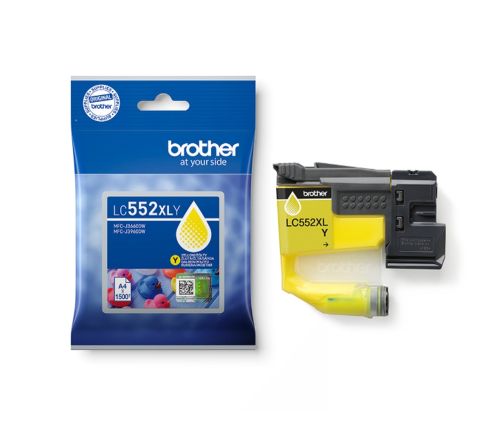 Консуматив Brother LC-552 XL Yellow Ink Cartridge High Yield