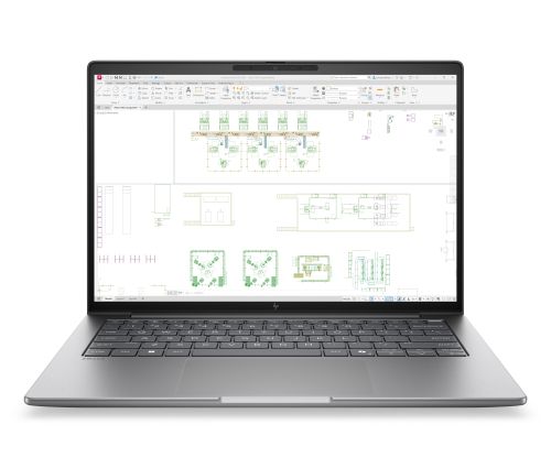 Лаптоп HP ZBook 8 G2i AI 14" Meteor Silver, Ultra 7 356H(up to 4.7Ghz/18MB/16C), 14" AG WUXGA 400nits, 24GB 5600Mhz 1DIMM, 1TB PCIe SSD, WiFi7+BT6, FPR, Smart Card Reader, Nvidia RTX PRO 500 6GB, Backlit Kbd, 8C Batt, Win 11 Pro, 3Y OnSite