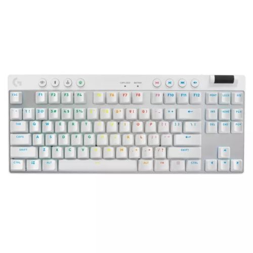 Клавиатура Logitech G PRO X TKL LIGHTSPEED Gaming Keyboard - WHITE - US INT'L - 2.4GHZ/BT - N/A - EMEA28-935 - TACTILE