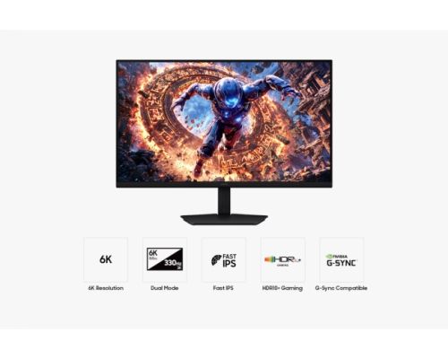 Монитор Samsung 32'' LS32HG802SU Odyssey IPS  G8 6K 6144x3456 1ms 165Hz Black