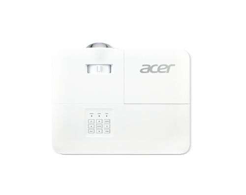 Мултимедиен проектор Acer Projector H6518STi, DLP, Short Throw, FHD (1920x1080), 3500 ANSI Lumens, 10 000:1, 1x, 3D ready, HDMI 2x1.4, VGA in, DC Out (5V/1A,USB Type A), RS232, Audio in/out, Wireless dongle included, Speaker 3W, Bag, 2.95kg, 2Y, White