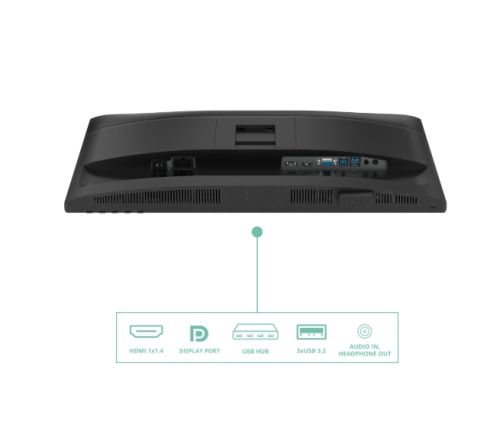 Монитор AOC 24P4U, 23.8" IPS WLED, 1920x1080@120Hz, 4ms GtG, 300cd m/2, 1500:1, 20M:1, Adaptive Sync, Anti Blue Light, FlickerFree, 2Wx2, Tilt, Height Adjust, Pivot, Swivel, D-SUB, HDMI, DP, USB hub