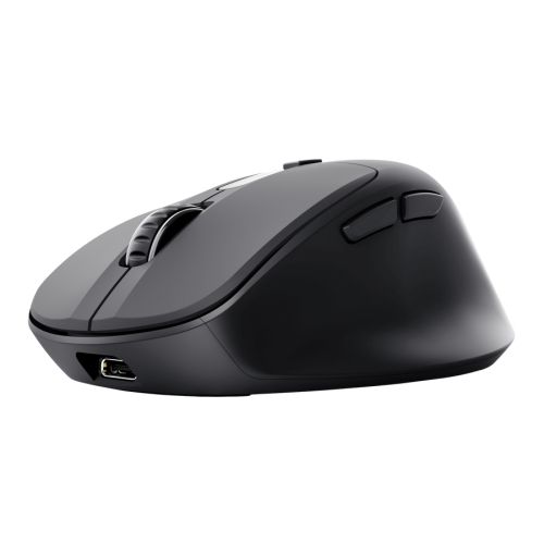 Мишка TRUST Zevo Fast Rechargable Multi-Wireless Mouse Black