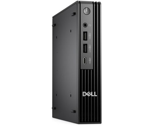 Настолен компютър Dell Pro Micro Plus QBM1250, Intel Core Ultra 5 235 (13 TOPS NPU, 14 cores, up to 5.0GHz), 16 GB: 1 x 16 GB, DDR5, up to 5600 MT/s, 512GB SSD TLC, Integrated Graphics, Wi-Fi 6E, Keyboard&Mouse, 180W, Ubuntu, 3Y PS
