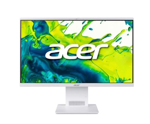 Настолен компютър - всичко в едно Acer Aspire S24-B, 23.8'' AiO FHD (1920x1080) IPS 144Hz, Intel Core Ultra 7 155H (up to 4.80GHz, 24MB), 16GB DDR5, 1TB SSD, Intel Arc Graphics, no DVD, WiFi 7 & BT 5.4, 90W AC adapter, FHD IR cam, KBD & Mouse Wireless, No