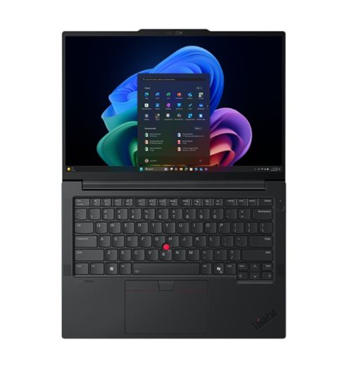 Лаптоп Lenovo ThinkPad E14 G8 Intel Core Ultra 5 325 (up to 4.5GHz, 12MB), 16GB DDR5-5600, 512GB SSD, 14" WUXGA (1920x1200) IPS AG, Intel Graphics, FHD 1080p&IR Cam, Backlit KB, WLAN, BT, FPR, 3 cell, DOS, 3Y Onsite