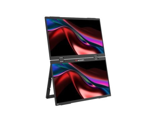 Монитор Verbatim Portable 15.6" Dual Monitor Essentials