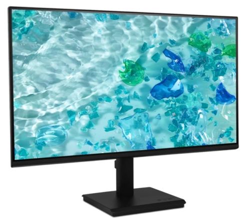 Монитор Acer Vero V277Gbmipx, 27'' FHD (1920x1080) IPS, ZeroFrame, 120Hz,  4ms GTG, AdaptiveSync, 250nits, VGA, HDMI, DP, Audio in/out, Speakers, Energy Class C, Black, 3Y