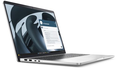 Лаптоп Dell Pro 16 Plus PB16255, AMD Ryzen 5 220, 16GB, 512GB SSD Gen4, 16.0" FHD+, AMD Radeon 740M, FgrPr & SmtCd, FHD, IR Cam, Mic, WLAN + BT, Backlit Kb, 3 Cell, W11Pro