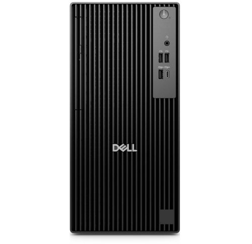 Настолен компютър Dell Pro Tower QCT1255, AMD Ryzen 5 PRO 8600G (16 TOPS NPU, 6 cores, up to 5.0GHz, 16 GB: 2 x 8 GB, DDR5, up to 4800 MT/s, 512GB SSD, Integrated Graphics, 8x DVD+/-RW, Keyboard&Mouse, 180W, Ubuntu, 3Y PS