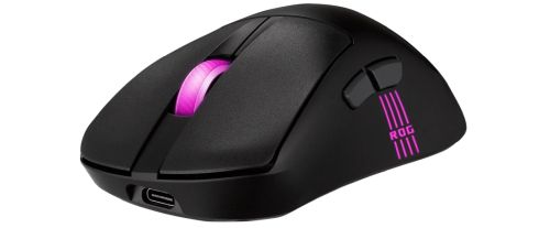 Мишка Asus ROG Keris II Origin Wireless Gaming Mouse, 65g Lightweight, Ergonomic, Push-Fit Switch Socket, 42K Optical Sensor, ROG Micro Switch II, ROG Omni Receiver, 5 Programmable Buttons, Black
