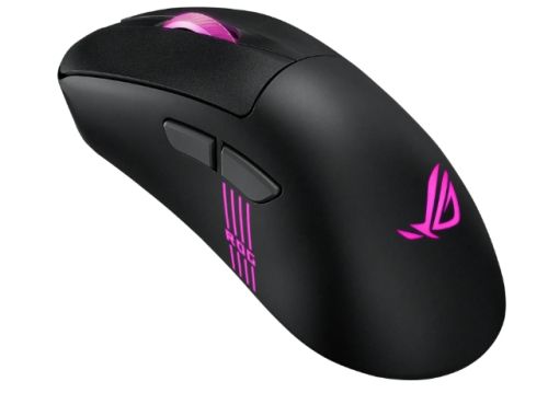 Мишка Asus ROG Keris II Origin Wireless Gaming Mouse, 65g Lightweight, Ergonomic, Push-Fit Switch Socket, 42K Optical Sensor, ROG Micro Switch II, ROG Omni Receiver, 5 Programmable Buttons, Black