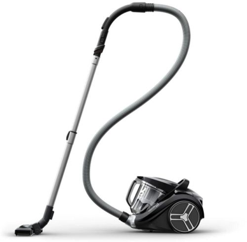 Прахосмукачка Rowenta RO4B75EA Compact Power XXL, Black, 900W, 2.5L, 75 dB, 2in1 crevice, parquet, upholstery, mini turbo, precizion flex crevice