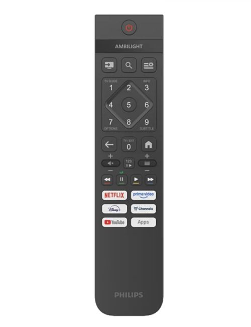 Телевизор Philips 55PUS8001/12, 55" 4K UHD LED, 3840 x 2160p, 60Hz, 3 sided Ambilight,  DVB-T/T2/T2-HD/C/S/S2, CL+2.0, Perfect Pixel UHD, HDR10, HLG, Titan OS, Dolby Atmos, 3*HDMI, 2*USB, 802.11ac, BT 5.2, Easy Link 3.0, 20W RMS, Black