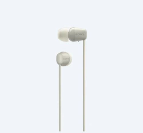 Слушалки Sony Headset WI-C100, taupe