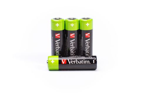 Батерия Verbatim Rechargeable Battery AA 4 Pack / HR6