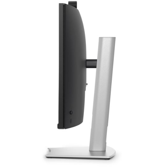 Монитор Dell P3426WEB, 34" Curved Conferencing Monitor, IPS Anti-Glare, 5ms, 100 Hz, 1500:1, 300 cd/m2, WQHD 3440x1440, 99% sRGB, HDMI, Display Port, USB-C Hub, RJ45, Webcam, Mic, Speacers, KVM Switch, PD 90W, Height Adjustable, Pivot, Swivel, Tilt, Black