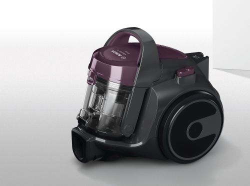 Прахосмукачка Bosch BGC05AAA1, Vacuum Cleaner, 700 W, Bagless type, 1.5 L, 78 dB(A), Energy efficiency class A, purple/stone gray