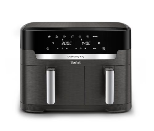 Уред за здравословно готвене Tefal EY942HE0 Xxl Dual Easy Fry Coal Eu
