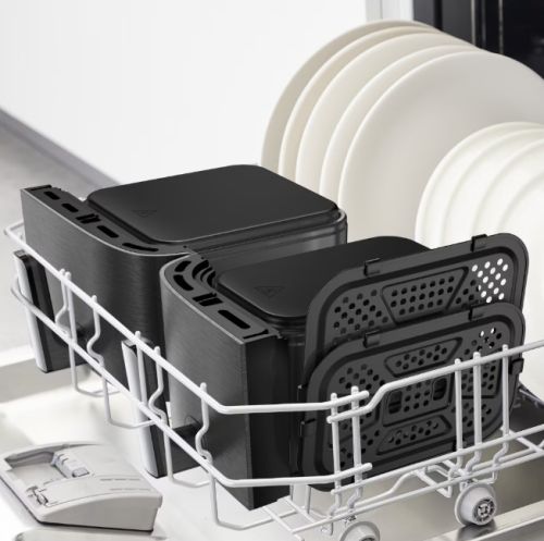 Уред за здравословно готвене Tefal EY942HE0 Xxl Dual Easy Fry Coal Eu