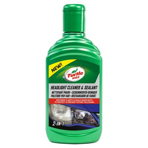 ПРЕПАРАТ ЗА ФАРОВЕ Turtle Wax Headlight Cleaner & Sealant 300мл.