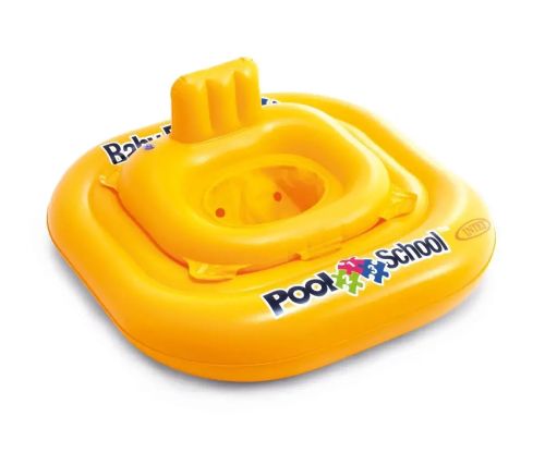 Бебешки надуваем пояс INTEX Deluxe Baby Float Pool School