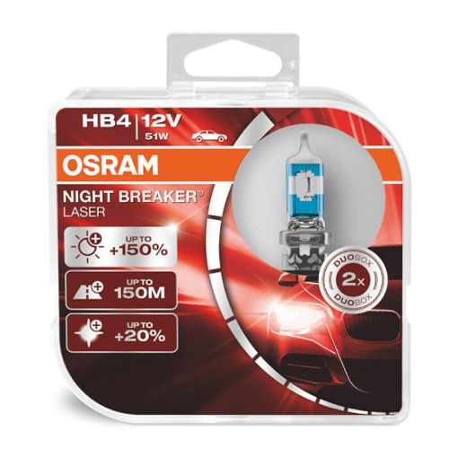  К-Т КРУШКИ OSRAM HB4 NB LASER 2БР.  /28970