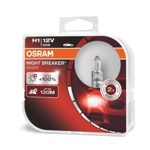  К-Т КРУШКИ OSRAM H1 NB SILVER 2БР.  /28962