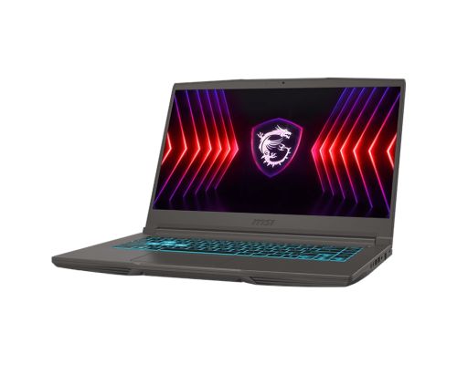 Лаптоп MSI Thin A15 B7VE, AMD Ryzen 7 7735HS (8C/16T, up to 4.75GHz, 16MB L3), 15.6" FHD (1920x1080) 144Hz, IPS-Level, RTX 4050 6GB GDDR6 194 AI TOPS, 16GB DDR5 2x8 4800MHz, 512GB SSD Gen4x4, WiFI 6E, BT5.3, Single Backlit Keyboard (Blue), NO OS, 1.86kg