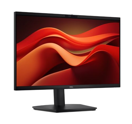 Монитор Dell E2426HB, 23.8" Video Conferencing, FullHD (1920x1080) AG, IPS, 16:9, 5ms, 1000:1, 300 cd/m2, HDMI, DP, USB hub, Camera 5 Megapixel, Mic, 2x 3W speaker, Height Adj, Pivot, Swivel, Tilt, Black